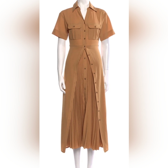 A.L.C. Florence Midi Dress Size 0 - Picture 3 of 4